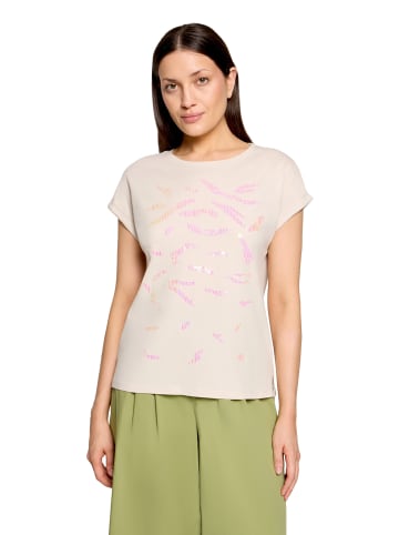 CARTOON Baumwollshirt mit Ärmelaufschlag in Patch Nature/Nature