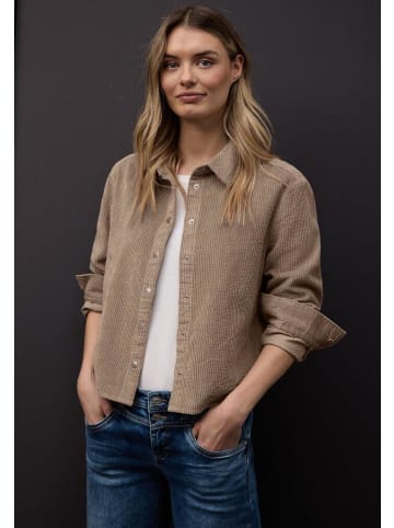 Street One Langarmbluse in light terra mocha