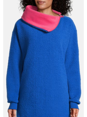 Salzhaut Fleecepullover für Damen in hell-blau