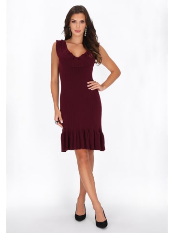 faina Women Dress in burgundy