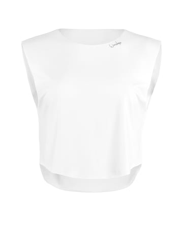 Winshape Functional Light and Soft Cropped Top AET115LS in ivory