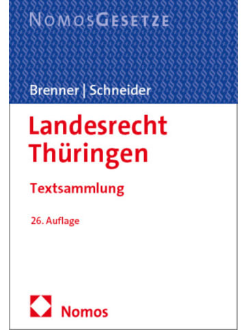 Nomos Verlag Buch - Landesrecht Thüringen
