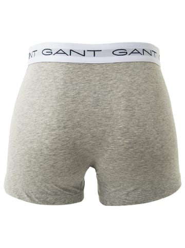 Gant Boxershort 3er Pack in Schwarz/Weiß/Grau