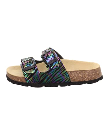 superfit Tieffußbett Pantolette FUSSBETTPANTOFFEL in Schwarz