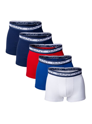 Gant Boxershort 5er Pack in Blau/Weiß/Rot