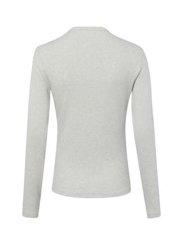 Marie Lund Langarmshirt in hellgrau - 0006