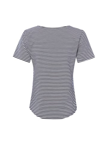 Franco Callegari T-Shirt in marine weiß