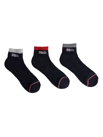 Fila 3er-Set: Socken in Blue