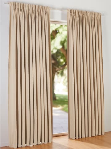 Heine Dekoschal in beige
