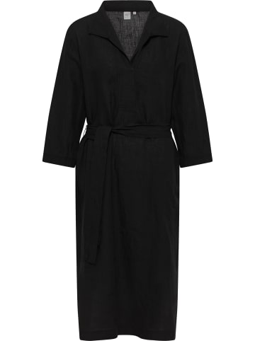 Eterna Blusenkleid OVERSIZE FIT in schwarz