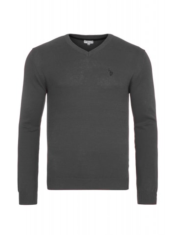 U.S. Polo Assn. U.S. Polo Assn. V-Neck Pullover in ANTHRAZIT