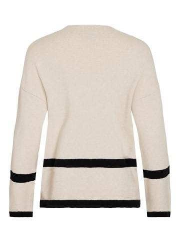 Vila Strickpullover in Super Light Natural Mel 2