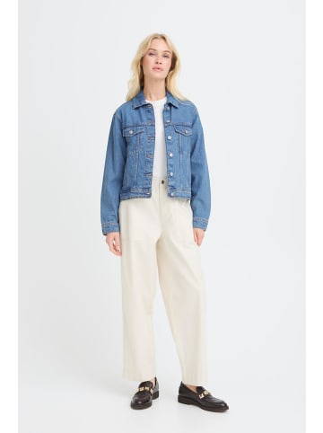 b. young Jeansjacke BYKERINA Regular fit in Mid Blue Denim