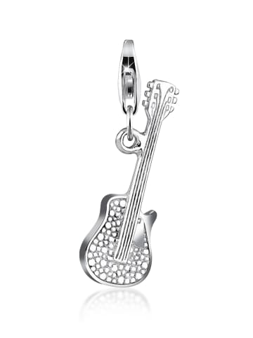 Nenalina Charm 925 Sterling Silber Music instrument in Silber