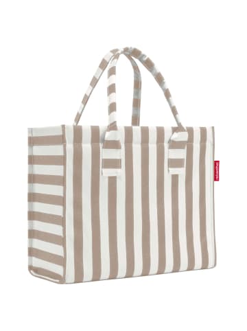Reisenthel Daily Shopper - Shopper 42 cm (leo vanilla) in summerstripes coffee