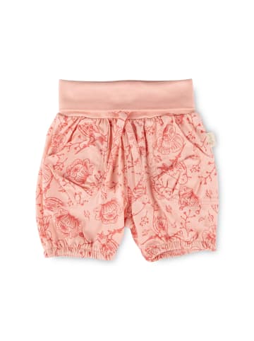 Sigikid Shorts Pink Birds in Hellrosa