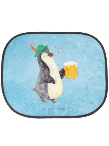 Mr. & Mrs. Panda Sonnenblende Pinguin Bier ohne Spruch in Eisblau