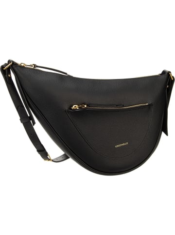 COCCINELLE Sling Bag Snuggie 1502 in Noir/Cuir