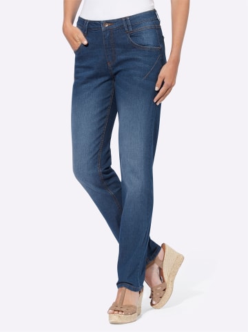 Heine Jeans in blue-stone-washed