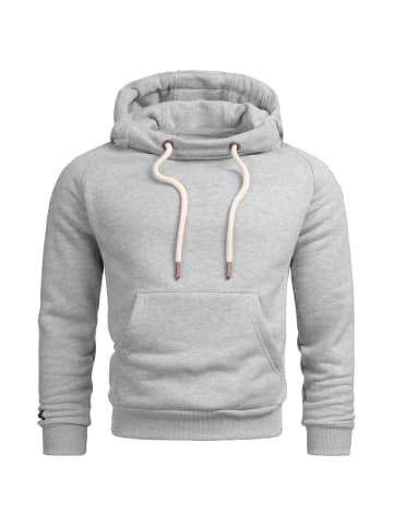 Alessandro Salvarini Hoodie AS-291 in Hellgrau