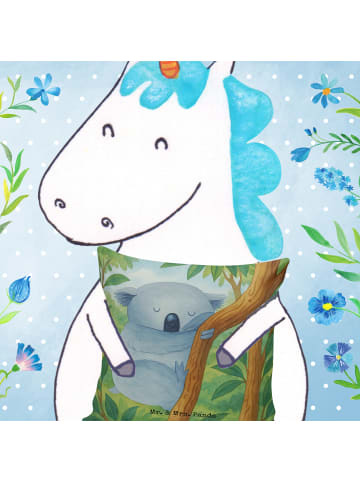 Mr. & Mrs. Panda kuschelkissen 40x40 Koalabär Design ohne Spruch in Weiß