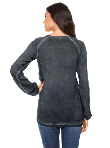 Heine Shirtbluse in anthrazit