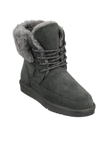 BIOSOFT Winterstiefel Laceup in Grau