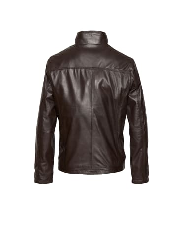 Bugatti Lederjacke BUTOTO in Dunkelbraun