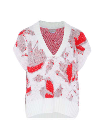 Jalene Damen Sweater in WOLLWEISS HERZEN