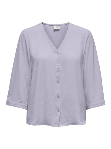 JACQUELINE de YONG Leichtes Crepe Hemd Blusen Shirt Basic Top Oberteil JDYLION in Lila