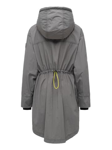 Marikoo Kurzmantel Trüffelbonbon 16 in Grey