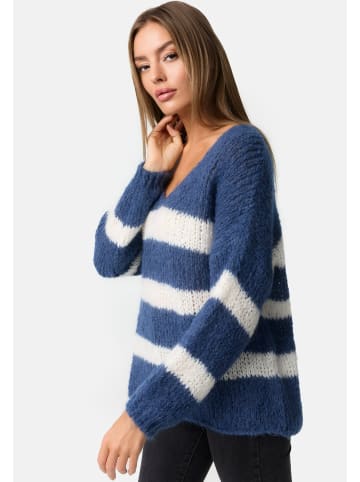 PM SELECTED Strickpullover in Blau