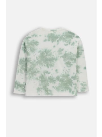 Coccodrillo Baumwoll-langarmshirt in weiß