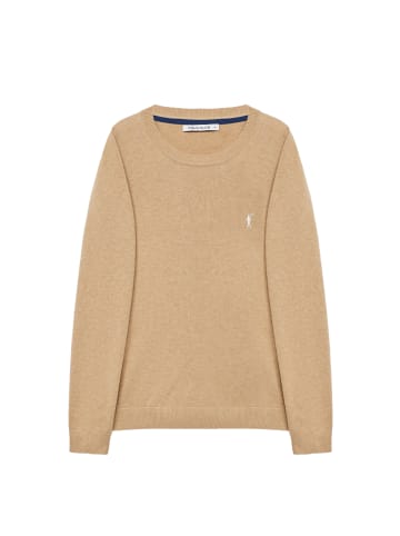 Polo Club Pullover in Karamell