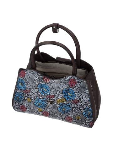 usha FESTIVAL Women Handbag in Brown Grey