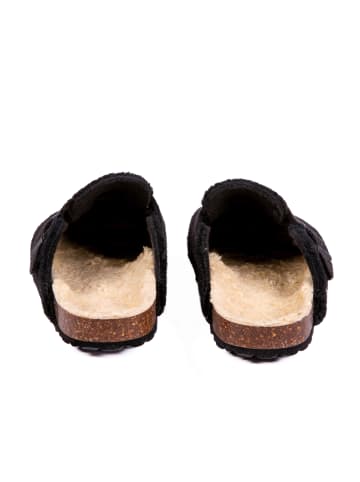 babunkers Pantoletten HOME FANTASY in schwarz