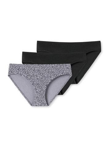 Schiesser Slips 3er-Pack Basic Kids in grau/schwarz