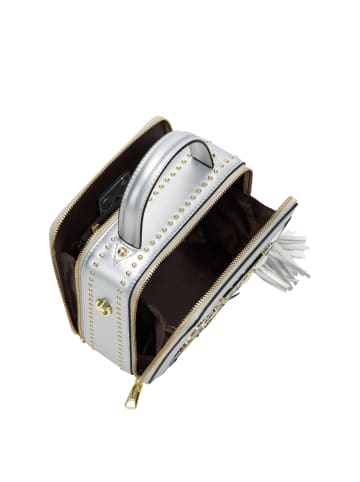 myMo Women Handbag in Silver