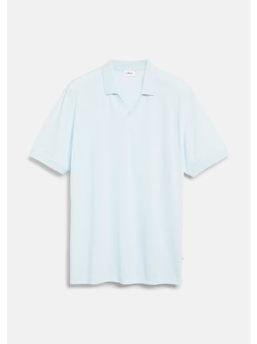 s.Oliver Polo-Shirt in 5110_hellblau