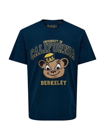 Only&Sons T-Shirt 'Berkeley' in dunkelblau