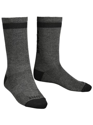 IXS DOUBLE SOCKS 2 PAIRS in Schwarz