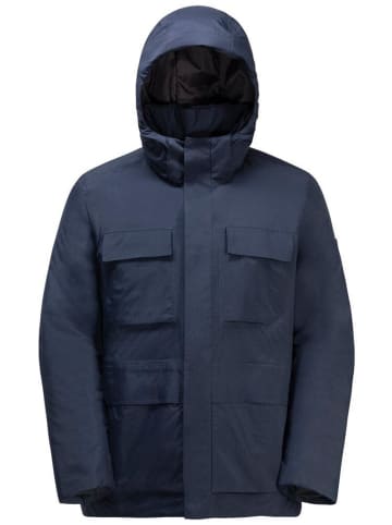 Jack Wolfskin Winterjacke/Funktionsjacke/Wanderjacke TEXTOR UTILITY JKT M in Blau