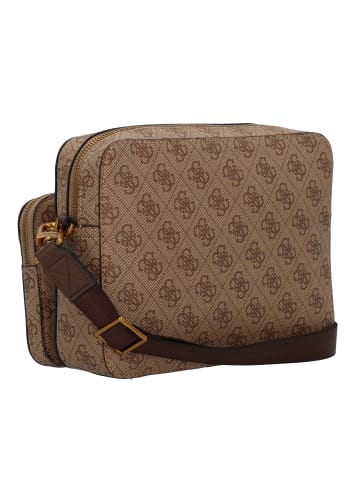 Guess Milano Umhängetasche 25 cm in beige-brown-blue