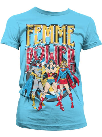 DC Comics Shirt in Blau