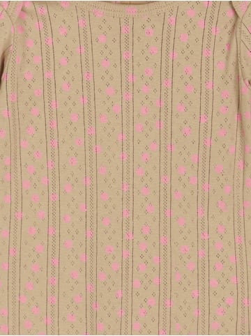 Noa Noa Miniature Body Baby BonetNNM in Print Beige-Rose