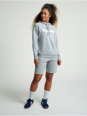 Hummel Kapuzenpullover Hmlgo Damen in GREY MELANGE