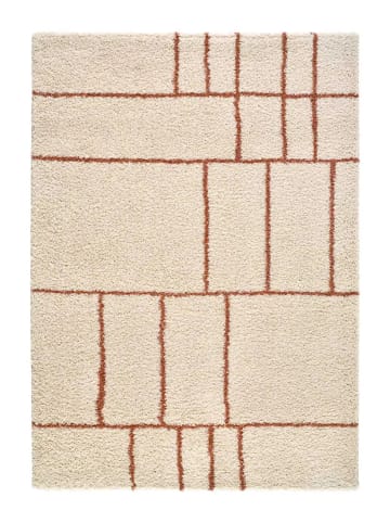 Atticgo Hochflor-Teppich HELIA in rostrot