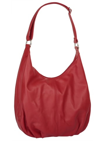 Cluty Shopper echt Leder in rot