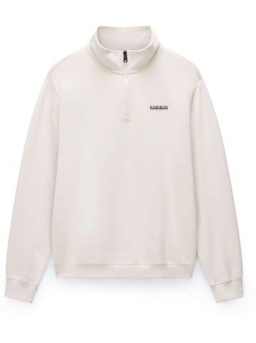 Napapijri Pullover "B-Small Box Hz" in Beige