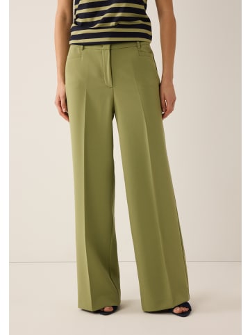 More & More weite, moderne Hose in green